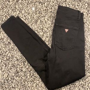 Black guess skinny jeans size 26